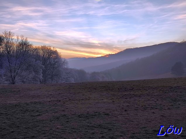 1.1.2025 - 1. Sonnenuntergang 2025